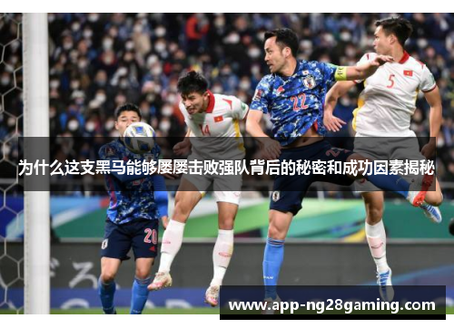 为什么这支黑马能够屡屡击败强队背后的秘密和成功因素揭秘