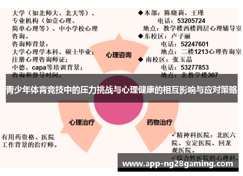 青少年体育竞技中的压力挑战与心理健康的相互影响与应对策略 青少年体育竞技中的压力挑战与心理健康的相互影响与应对策略