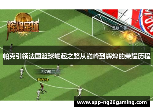 帕克引领法国篮球崛起之路从巅峰到辉煌的荣耀历程